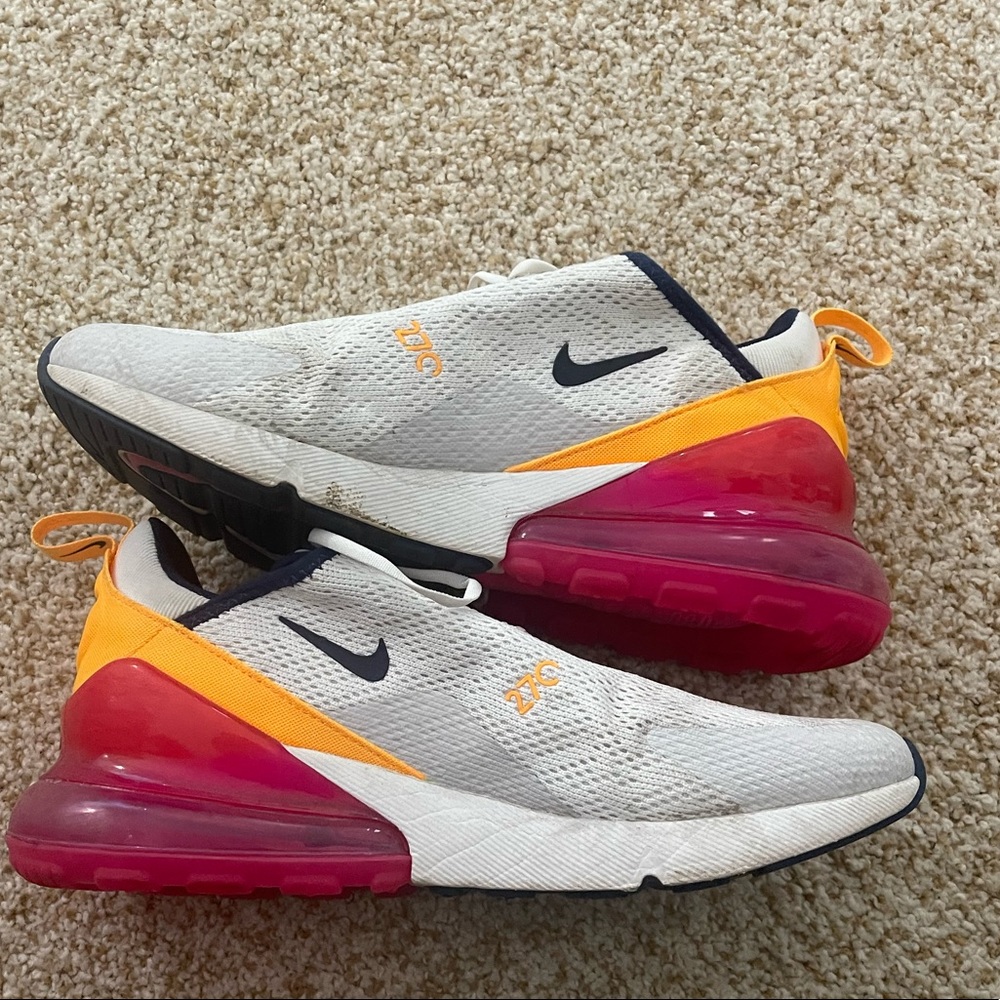 Nike z270. Size 9. White/orange/pink